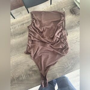 Dynamite strapless bodysuit